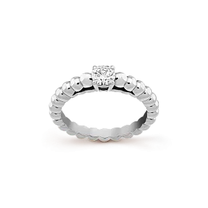 Van Cleef & Arpels Кольцо-солитер Perlee - фото 2