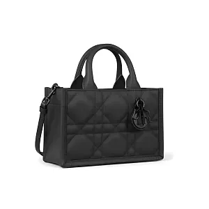 Dior Сумка Book Tote black matte calfskin мини-формата - фото 3