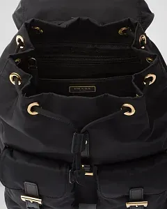 Prada Маленький рюкзак Re-Edition 1978 из нейлона Re-Nylon Black - фото 4