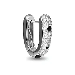 Cartier Серьги Panthere de earrings, paved - фото 4