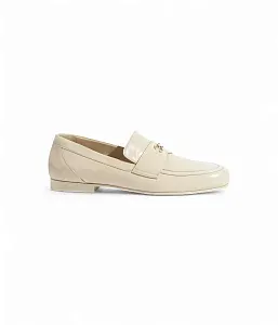 Chanel Кожаные мокасины Beige - фото 1