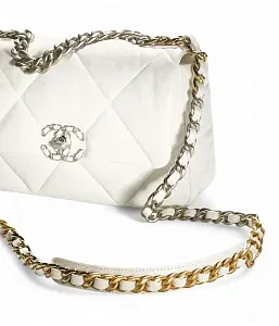 Chanel Сумка 19 White - фото 2