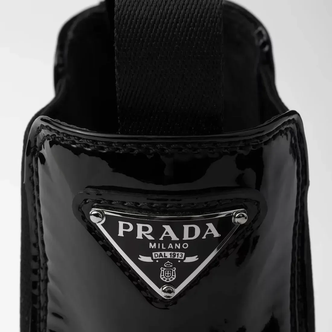 Prada Ботинки Monolith из лаковой кожи - фото 5