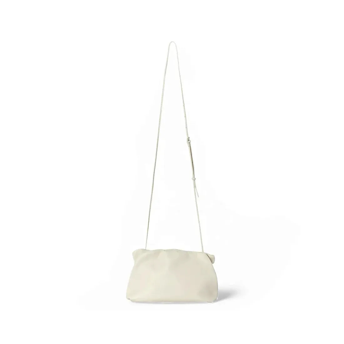 The Row Клатч Bourse Clutch Ivory из кожи Ivory - фото 3