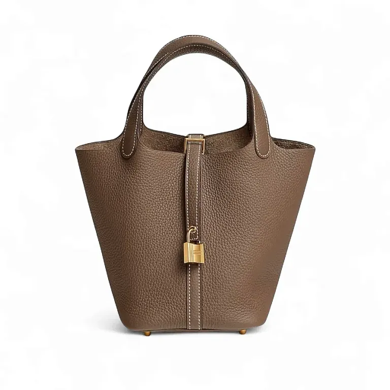Сумка Picotin 18 Etoupe Clemance Gold Hardware Hermes - фото 1