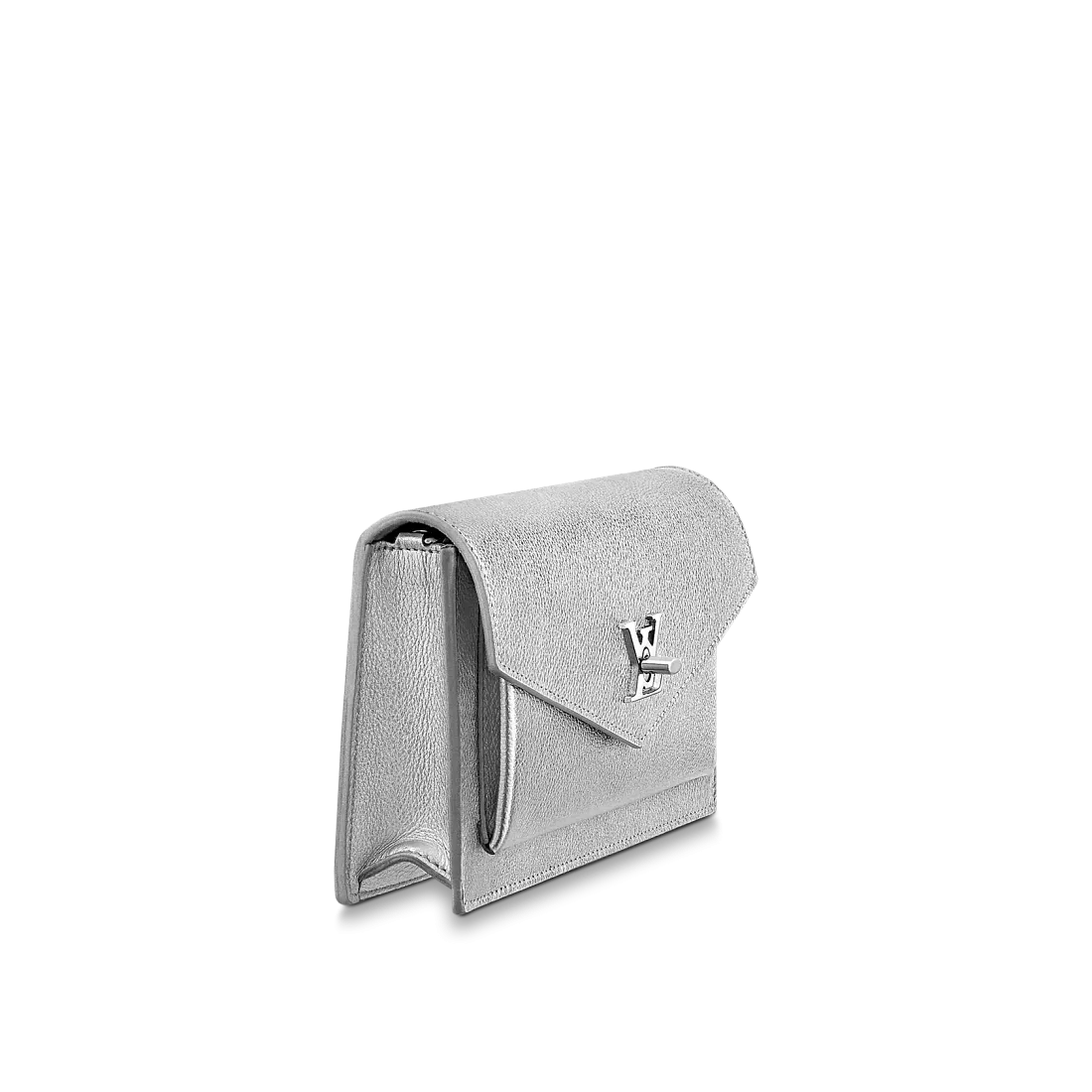 Louis Vuitton Клатч на цепочке Mylockme Silver - фото 2