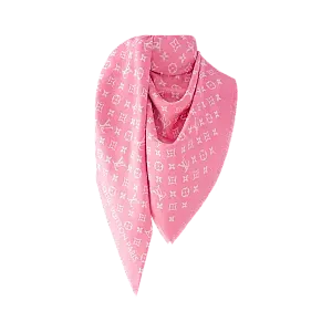 Louis Vuitton Шаль My Daily Denim Pink - фото 1