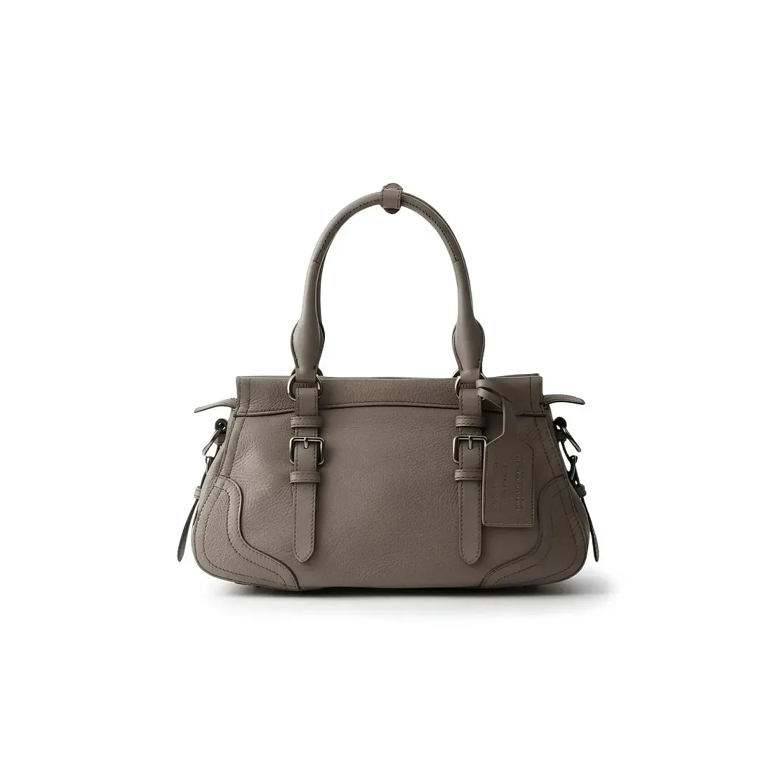 Prada Большая сумка-тоут Clay Grey - фото 3