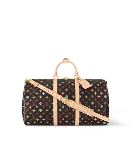 Louis Vuitton Сумка Keepall 50 с плечевым ремнем - фото 1