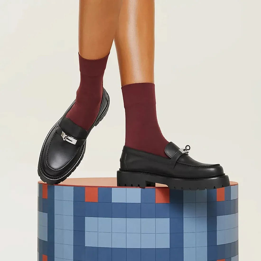 Hermès Лоферы Icone Naturel / Ecru - фото 2