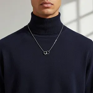 Cartier Кулон Love, semi-paved Man White Gold - фото 2