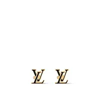 Louis Vuitton Серьги Iconic Enamel Black - фото 1