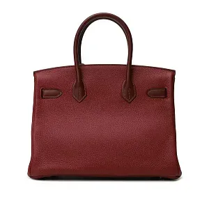 Hermès Birkin 30 Preloved Rouge H Clemance Ghw - фото 2