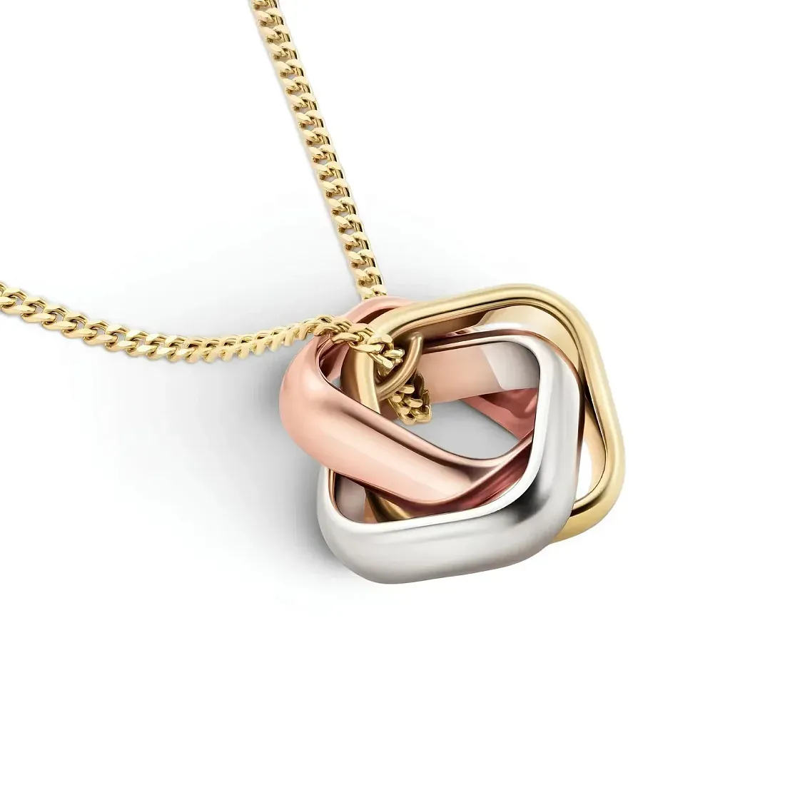 Cartier Кулон Trinity, cushion-shaped - фото 4