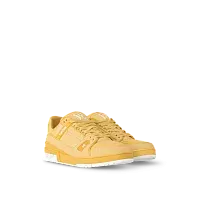 Louis Vuitton Кроссовки LV Trainer Yellow - фото 1