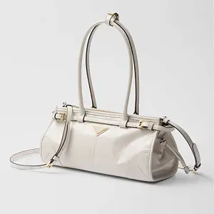 Prada Средняя кожаная сумка White - фото 3