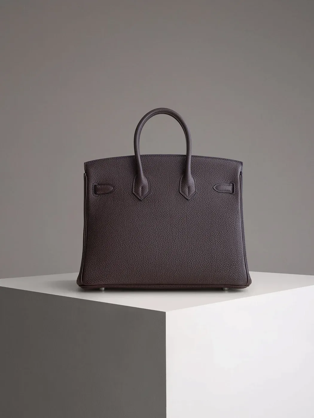 Hermès Сумка Birkin 25 Rouge Sellier Togo Palladium Hardware - фото 7