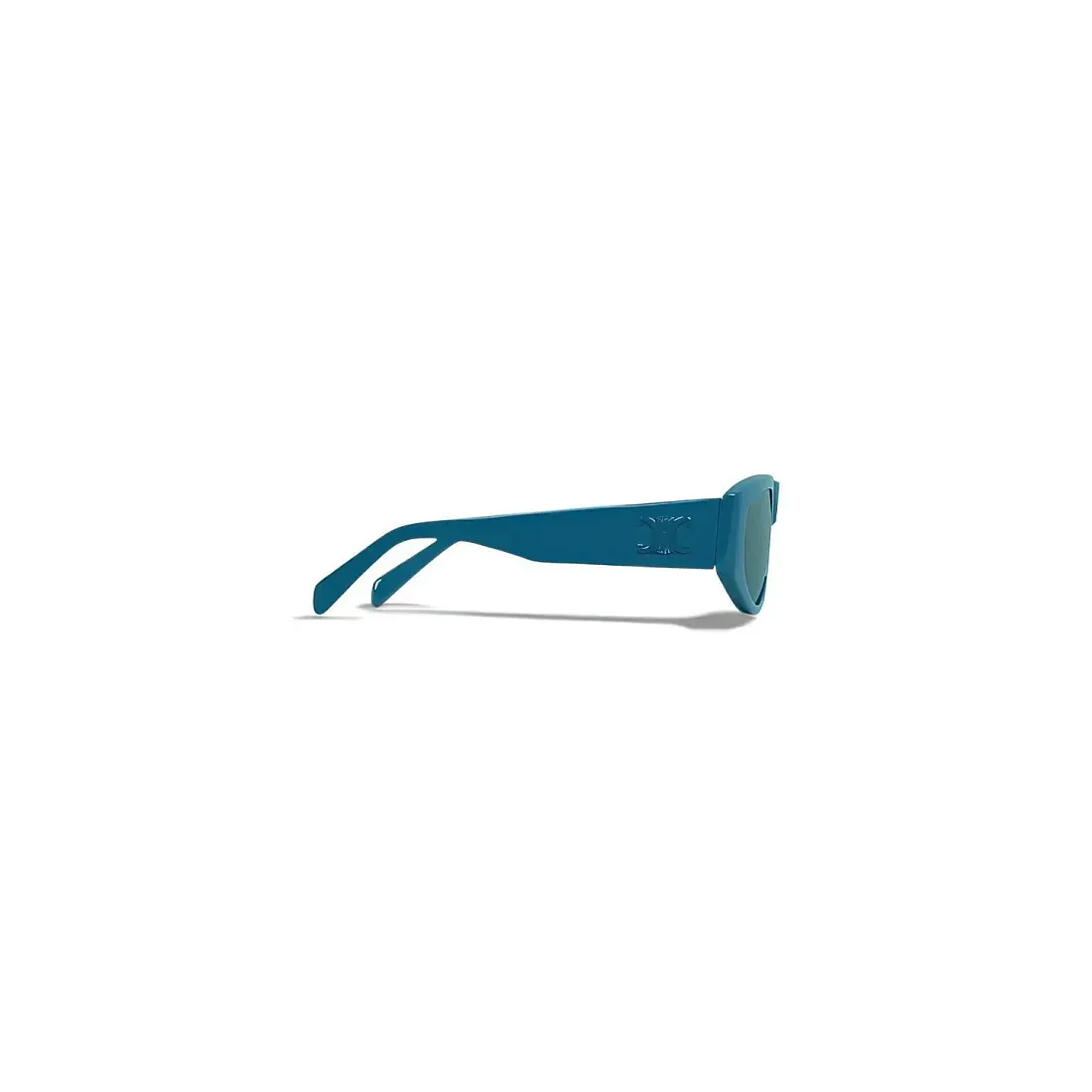 Celine Солнцезащитные очки Triomphe 02 Men Dark Turquoise - фото 3