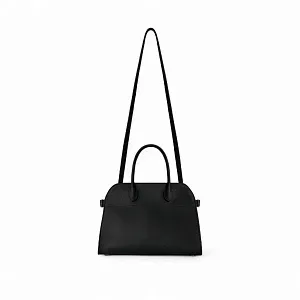 The Row Сумка Soft Margaux 12 из кожи Black - фото 4