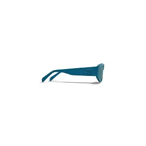 Celine Солнцезащитные очки Triomphe 02 Men Dark Turquoise - фото 3
