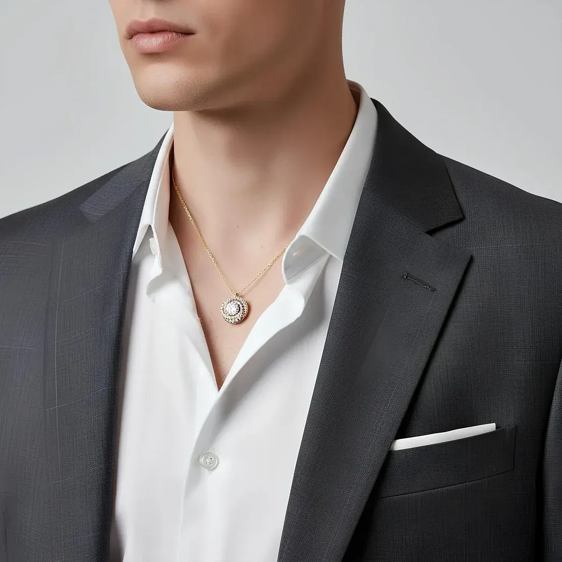 Cartier Кулон Trinity, brilliant-cut diamond, paved Men - фото 2