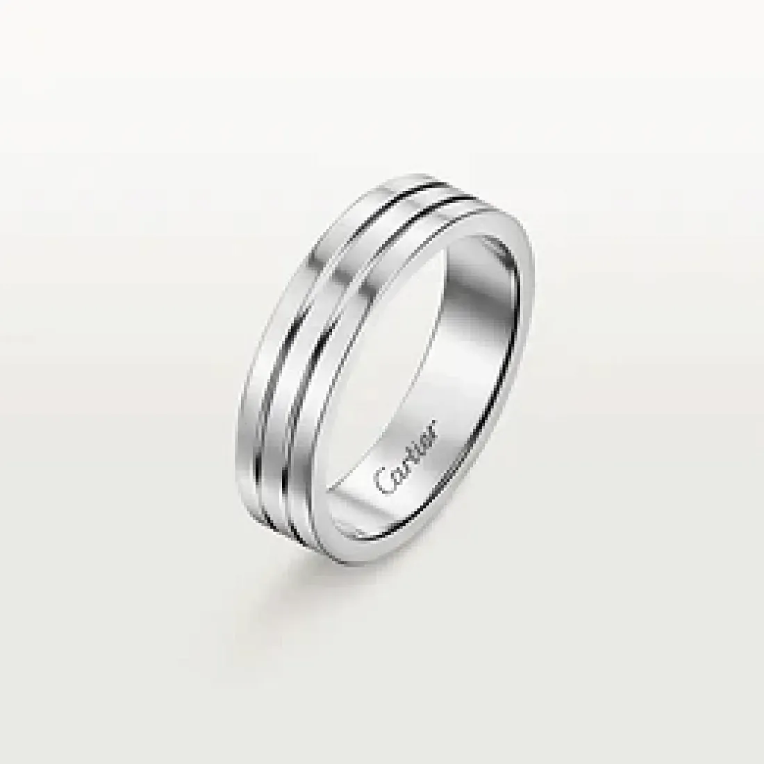 Cartier Обручальное кольцо Vendome Louis White Gold - фото 2