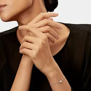 Tiffany & Co. Браслет Bean design bracelet in 925 sterling silver 9 mm - фото 2