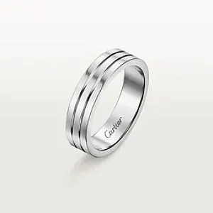 Cartier Обручальное кольцо Vendome Louis White Gold - фото 2