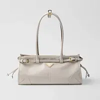 Prada Средняя кожаная сумка White - фото 1