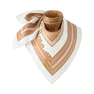 Louis Vuitton Платок-каре Cordage 90 Beige Rose - фото 2
