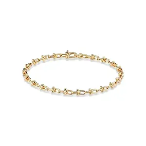 Tiffany & Co. Браслет 18-carat yellow gold micro-link bracelet Gold - фото 1