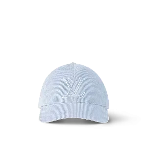 Louis Vuitton Бейсболка LV Signature из вельвета Grey - фото 2