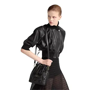 Dior Сумка Bucket Caro Small Black - фото 2