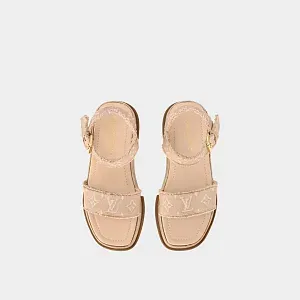 Louis Vuitton Босоножки Maya Platform Beige - фото 2