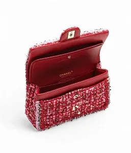 Chanel Маленькая сумка Red, Pink and Black - фото 3