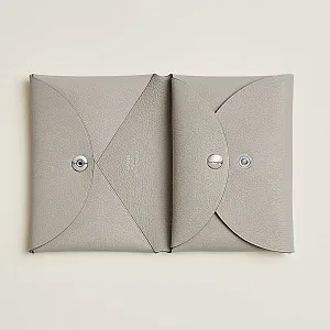 Hermès Кардхолдер Calvi Duo Beton - фото 2
