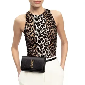Saint Laurent Поясная сумка Kate - фото 2