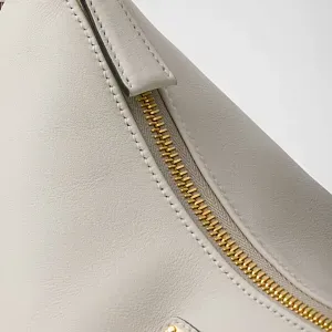 Prada Сумка на плечо Aimee Large из кожи White - фото 6
