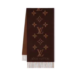 Louis Vuitton Шарф Reykjavik Dark Brown - фото 1