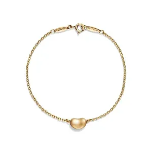 Tiffany & Co. Браслет Bean design bracelet in 18 carat yellow gold 9 mm Yellow Gold - фото 1