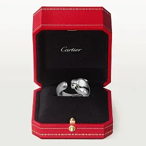 Cartier Кольцо средняя модель Panthere de White Gold - фото 4