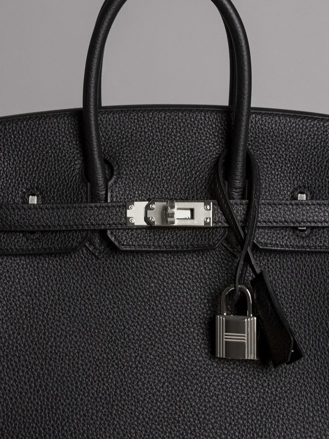 Hermès Сумка Birkin 25 Black Togo Palladium Hardware - фото 3