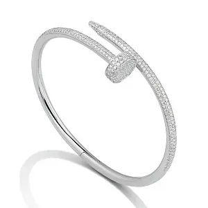 Cartier Браслет Juste un Clou classic model, diamonds Men - фото 4