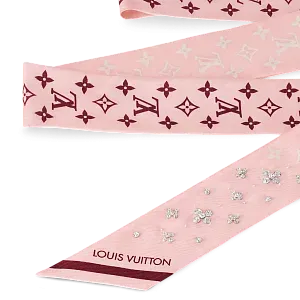 Louis Vuitton Шелковая лента Nomad Flowers BB - фото 2