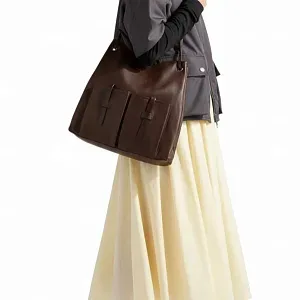 Prada Большая сумка Route Cocoa Brown - фото 7
