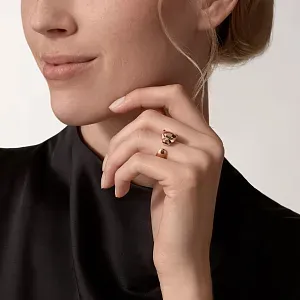 Cartier Кольцо средняя модель Panthere de Pink Gold - фото 2