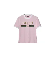 Gucci Футболка La Famiglia Light Pink - фото 1