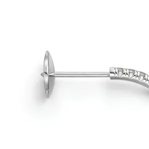 Cartier Серьги Etincelle de hoop earrings, medium model, paved - фото 4