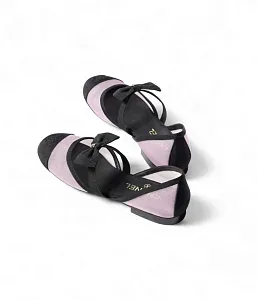 Chanel Туфли Мэри-Джейн Ligth Pink/Black - фото 2