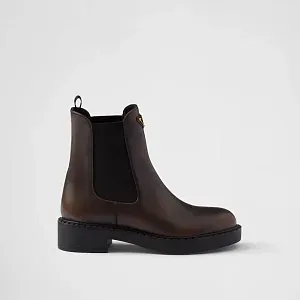 Prada Кожаные ботинки челси - фото 3